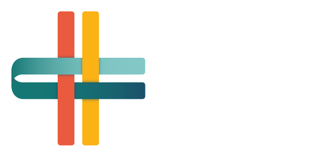 El logotipo de la CEI con texto en blanco