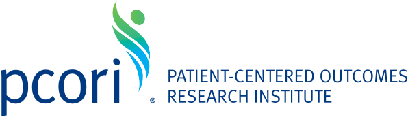 Patient-Centered Outcomes Research Unit in blue letters with a gradient logo.